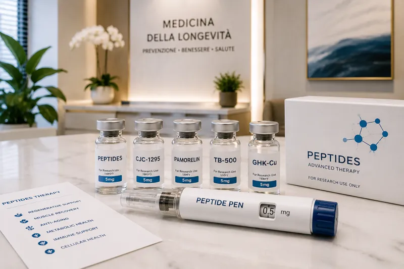 Peptidi: la nuova frontiera della Medicina della Longevit